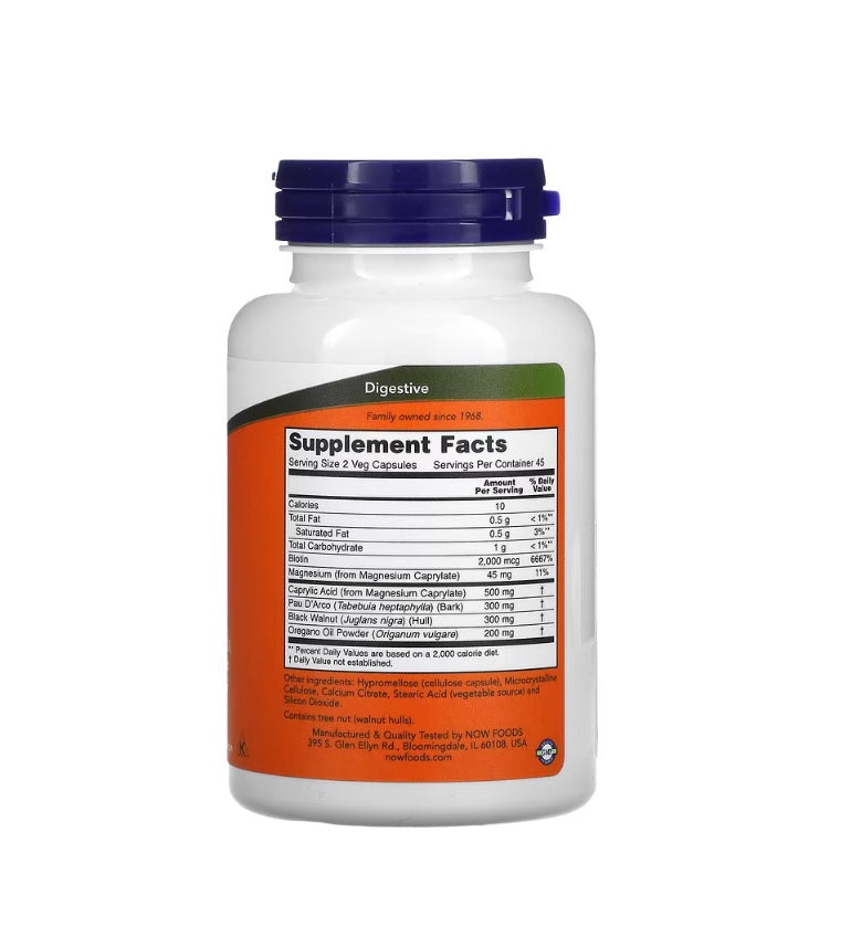 Candida Support - 90 vcaps - NOW FOODS