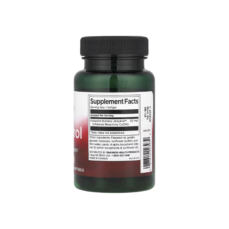 Ubiquinol, 50mg - 60 softgels