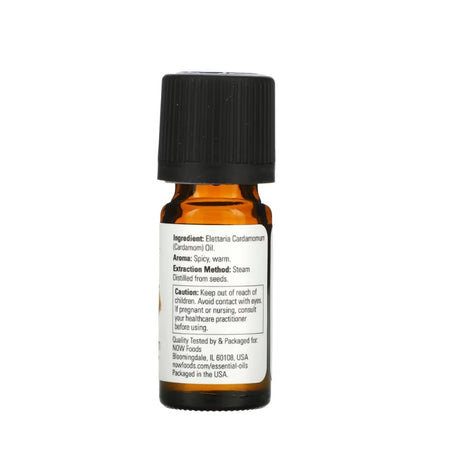 Essential Oil, Cardamom Oil - 10 ml. - Now Foods