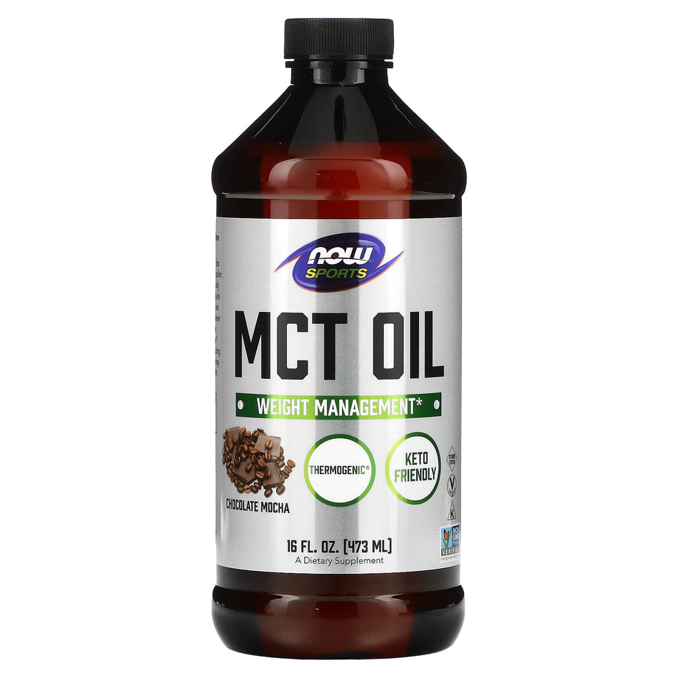Aceite MCT Chocolate Moka - 473 ml.