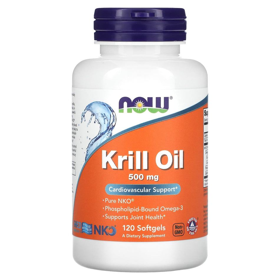 Olio di krill di Nettuno, 500 mg - 120 softgel