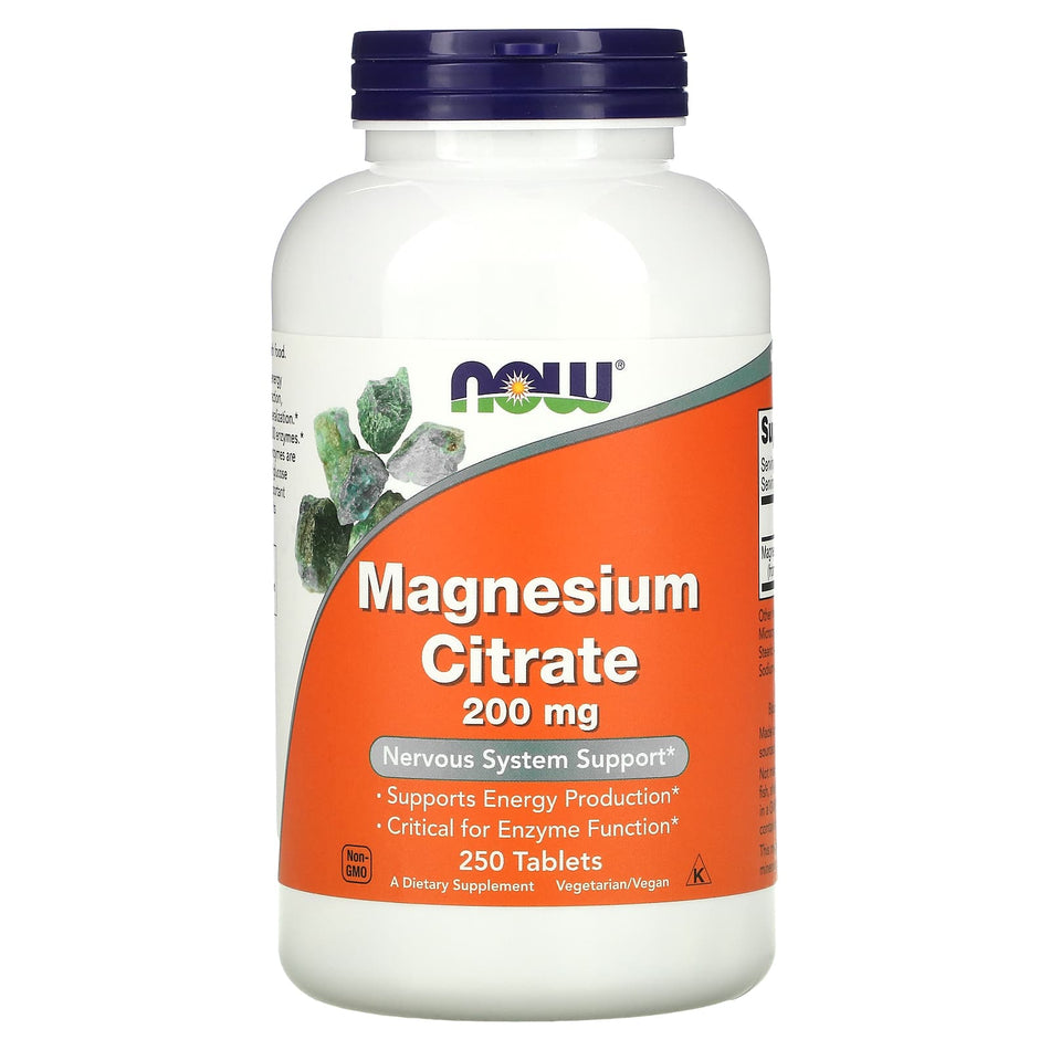Magnesium Citrate, 200mg - 250 tablets