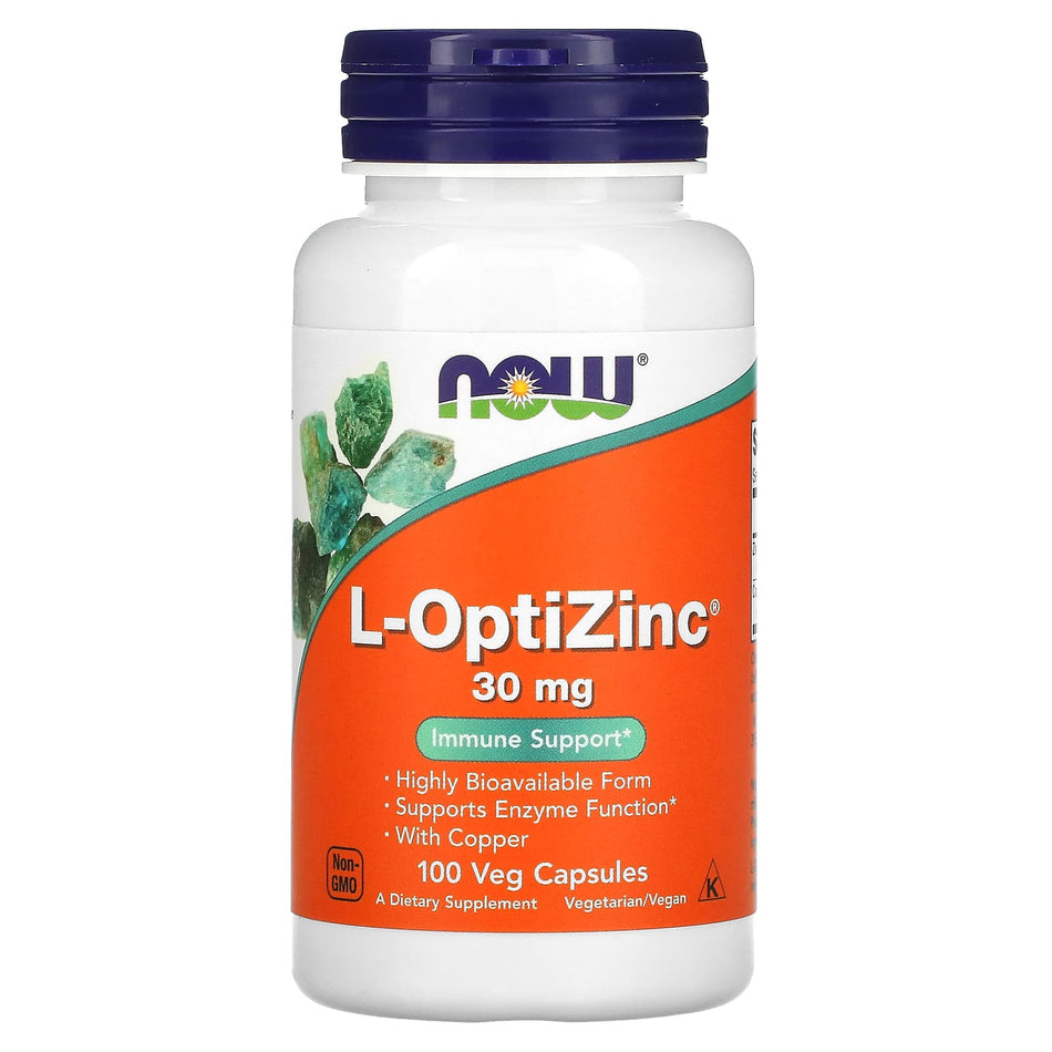L-OptiZinc, 30mg - 100 cápsulas