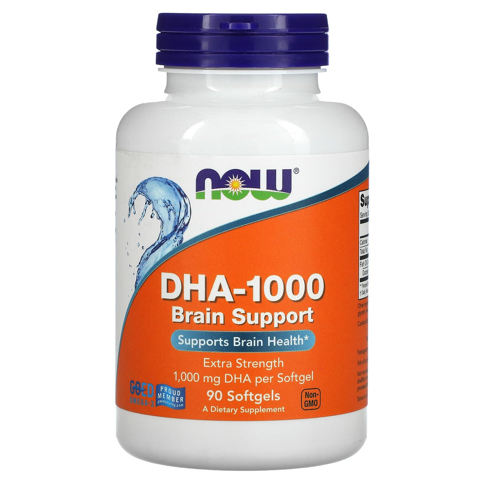 DHA-1000 Brain Support - 90 cápsulas blandas