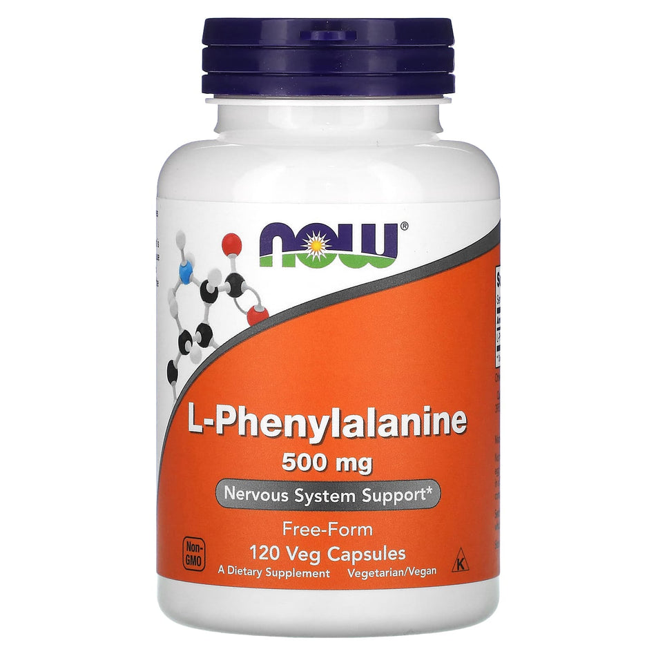 L-fenilalanina, 500 mg - 120 cápsulas
