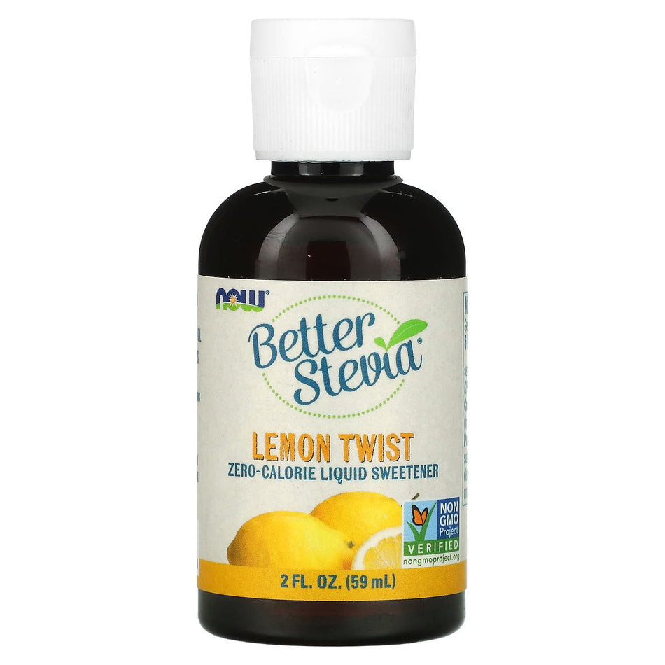 Better Stevia Liquid, Lemon Twist - 59 ml.