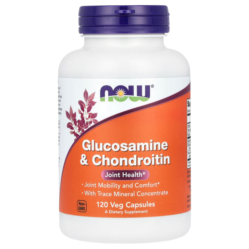 Glucosamine & Chondroitin with Trace Mineral Concentrate - 120 caps