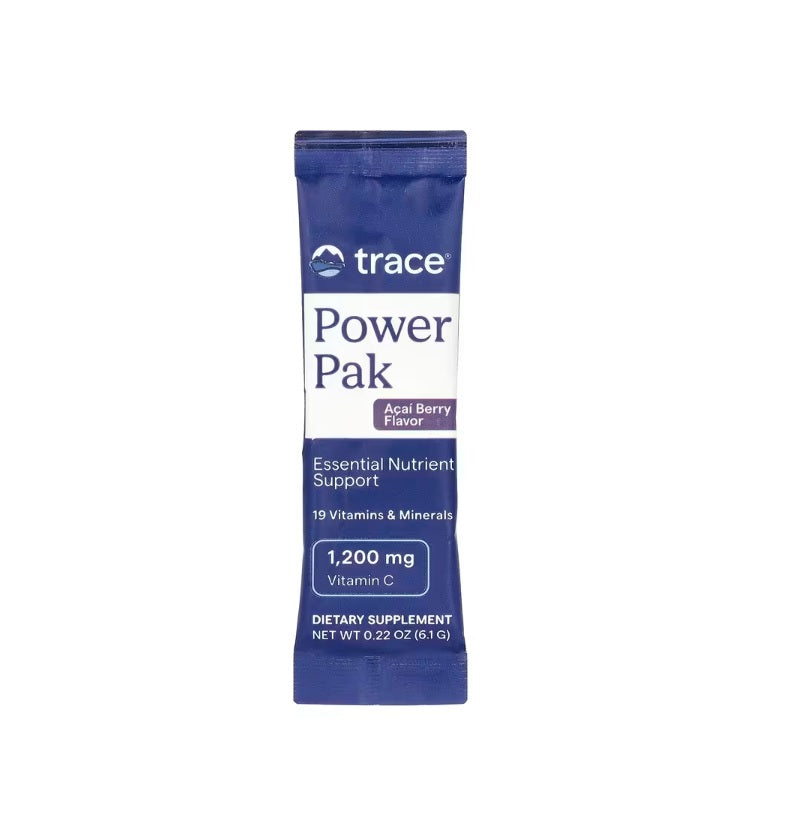 Electrolyte Stamina Power Pak, Acai Berry - 30 packets - Trace Minerals