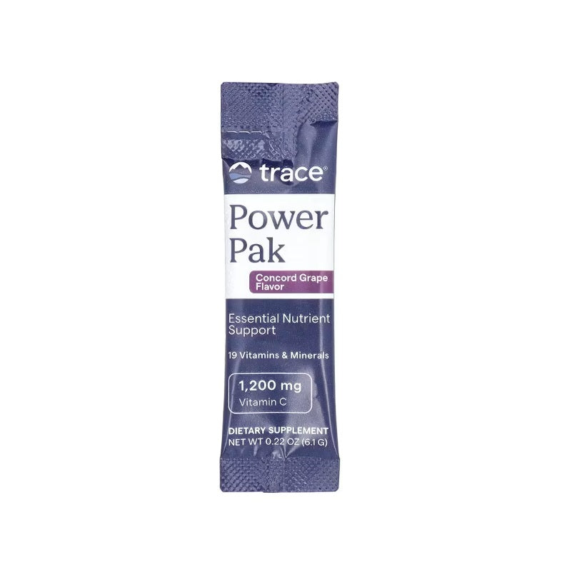 Electrolyte Stamina Power Pak, Concord Grape - 30 packets - Trace Minerals