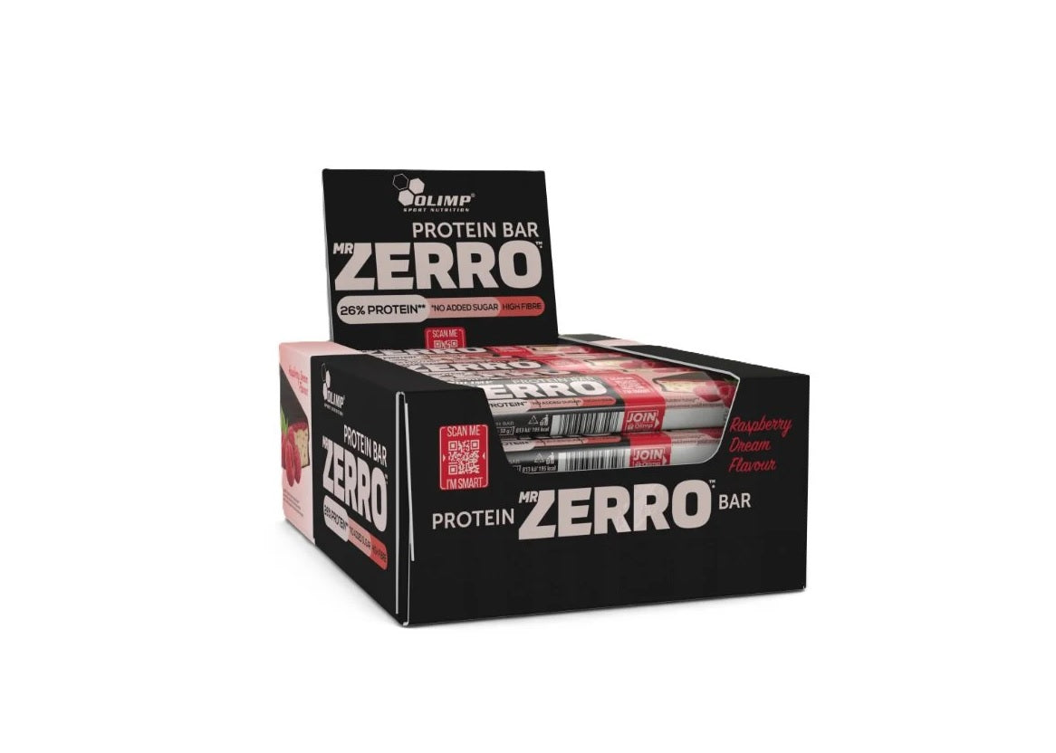 Mr Zerro Protein Bar, Raspberry Dream - 25 x 50g - Olimp Nutrition