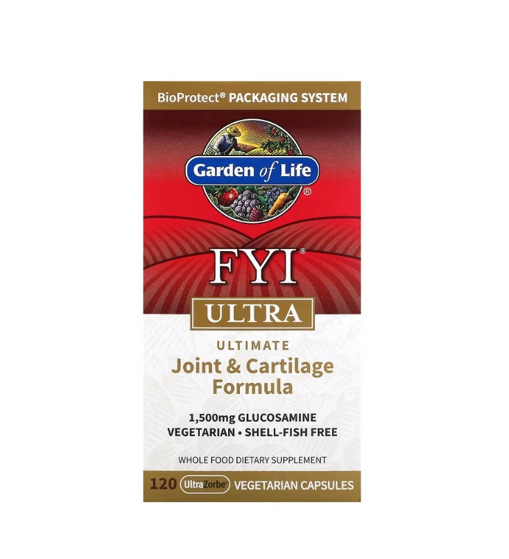 FYI Ultra Joint and Cartilage Formula - 120 vcaps - Garden of Life