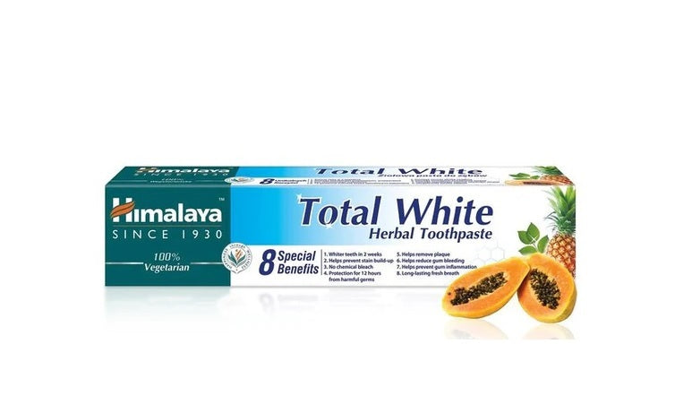 Total White Herbal Toothpaste - 75 ml. - Himalaya