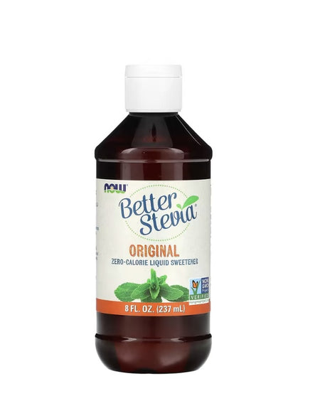 Better Stevia Liquid, Original - 237 ml. NOW Foods