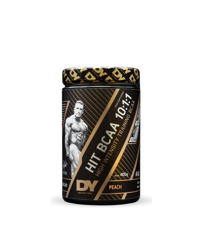 HIT BCAA 10:1:1, Peach (EAN 5949106122467) - 400 grams - Dorian Yates