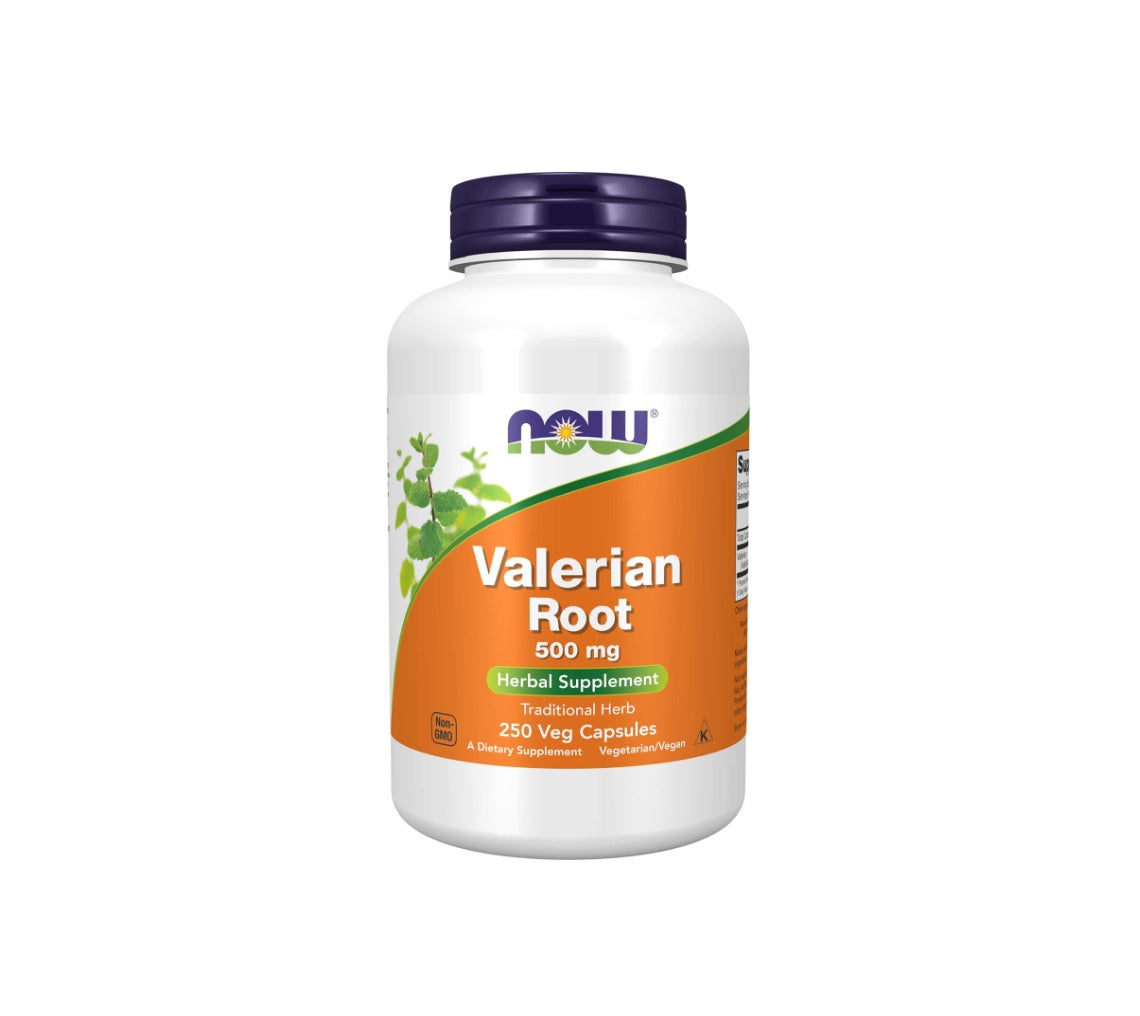 Valerian Root 500mg - 250 vcaps - NOW Foods