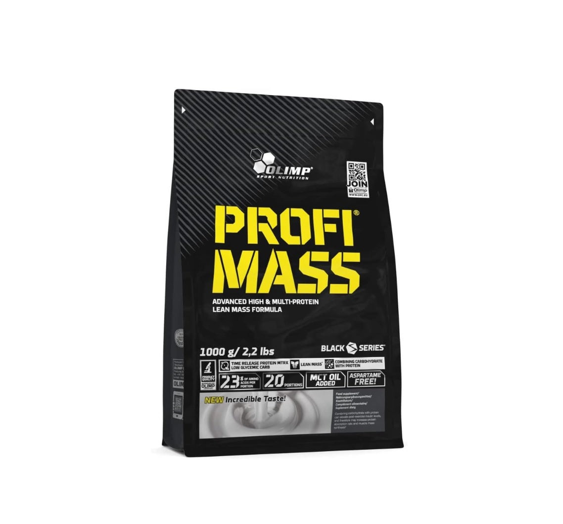 Profi Mass, Strawberry - 1000 grams - Olimp Nutrition