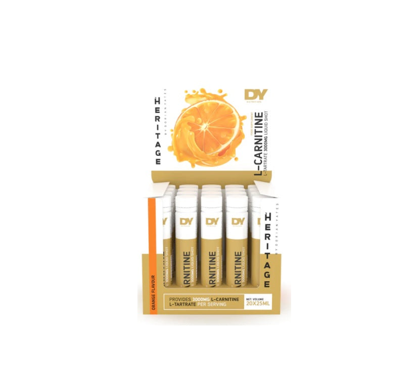 Liquid L-Carnitine 3000, Peach - 20 x 25ml. - Dorian Yates