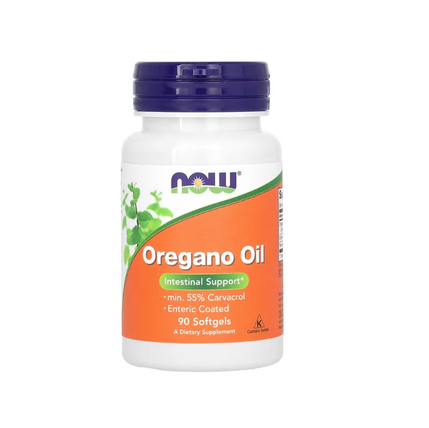 Oregano Oil, Enteric - 90 softgels - NOW Foods