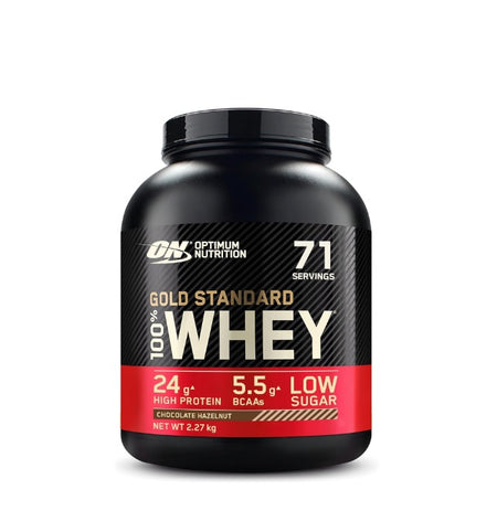 Gold Standard 100% Whey, Chocolate Hazelnut - 2240 grams - Optimum Nutrition