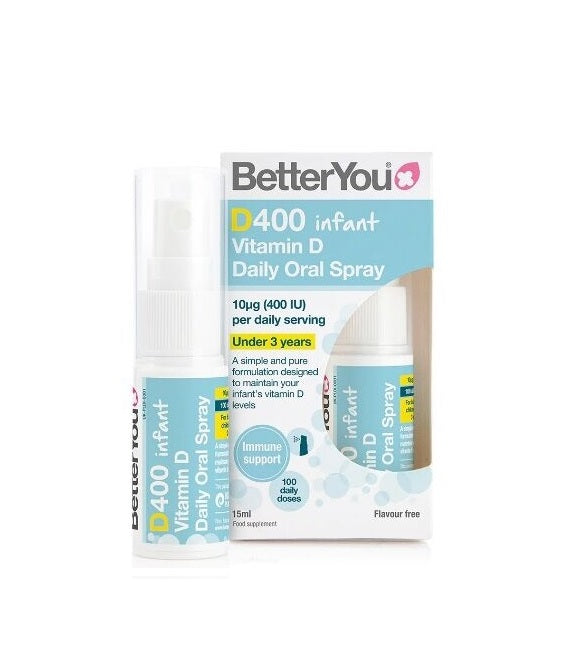 DLux Infant Daily Vitamin D Oral Spray - 15 ml. - BetterYou