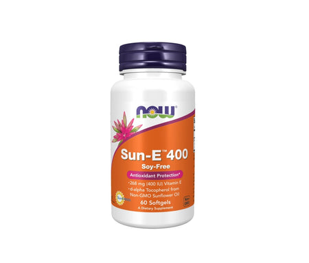 Sun-E, 400 IU - 60 softgels - NOW Foods