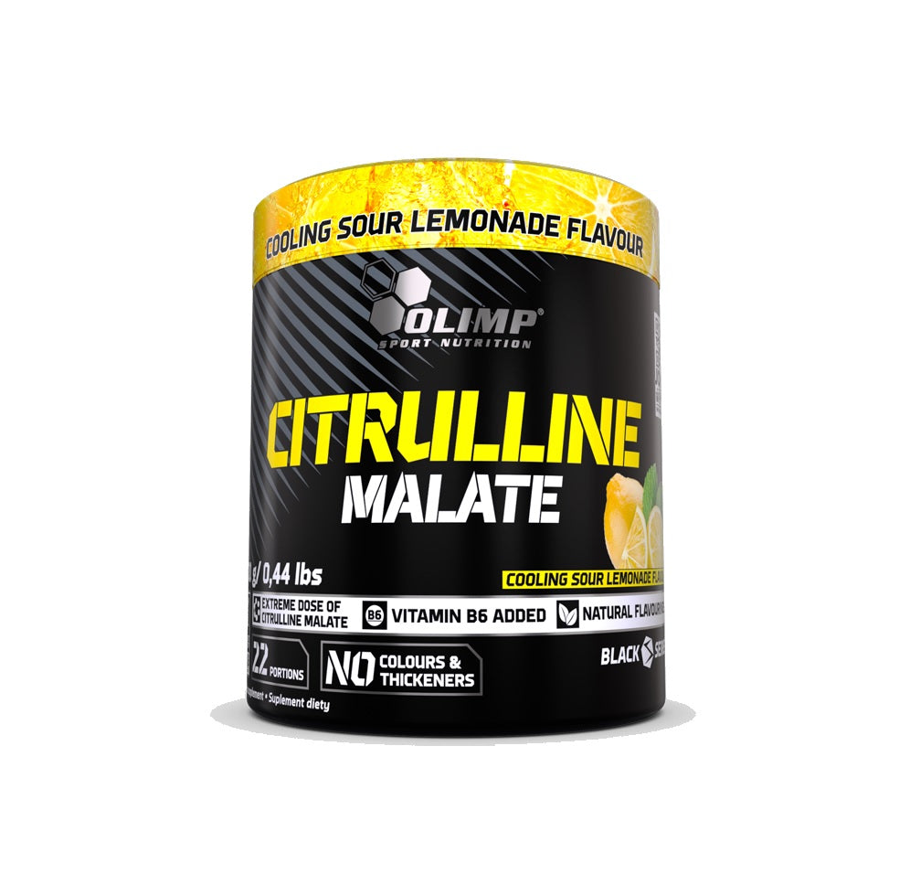 Citrulline Malate, Cooling Sour Lemonade - 200 grams - Olimp Nutrition