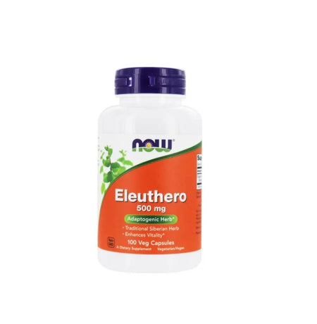 Eleuthero, 500mg - 100 vcaps - NOW FOODS