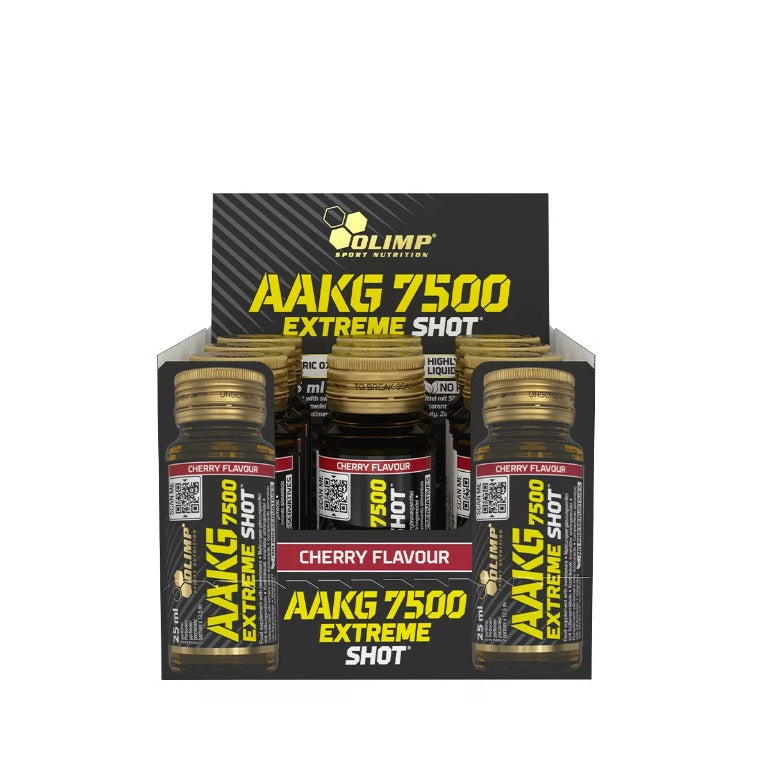 AAKG 7500 Extreme Shot, Grapefruit - 9 x 25 ml. - Olimp Nutrition