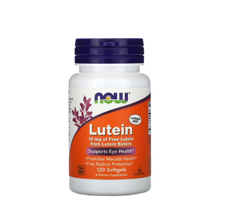 Lutein, 10mg - 120 softgels - NOW Foods