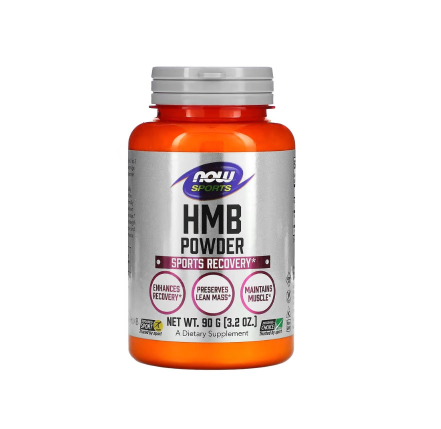 HMB, Powder - 90 grams - NOW FOODS