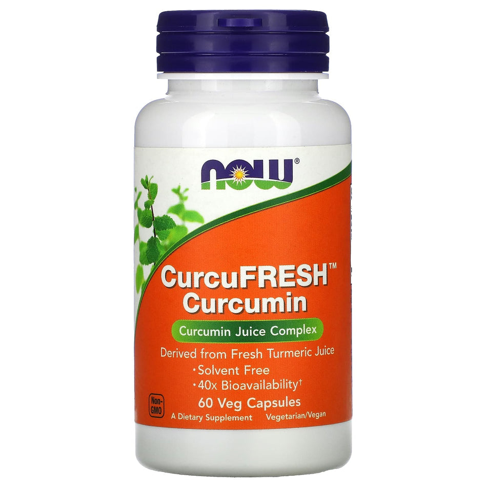 CurcuFRESH Curcumina, Cápsulas - 60 vcaps