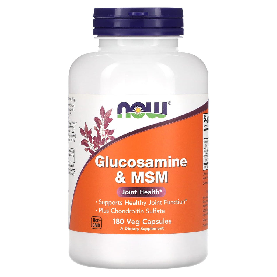 Glucosamina y MSM - 180 vcaps