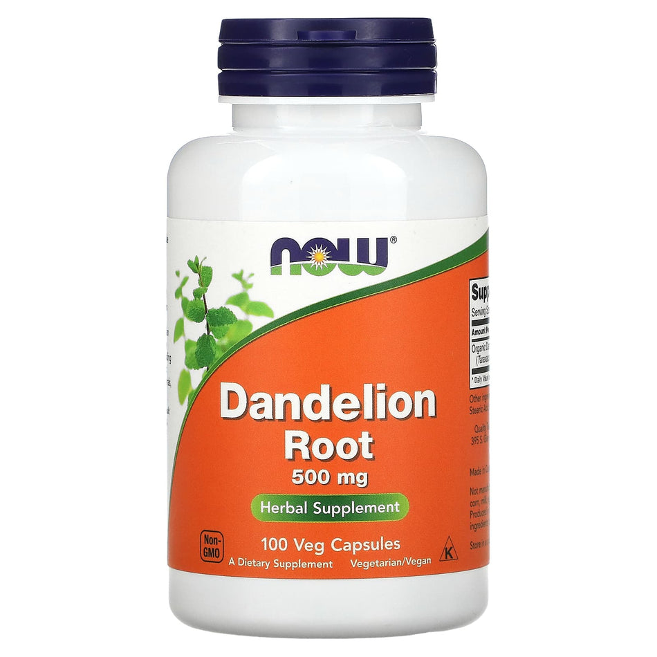 Dandelion Root, 500mg - 100 vcaps