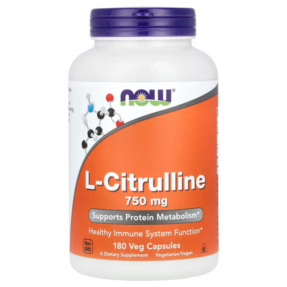 L-Citrulline, 750mg - 180 vcaps