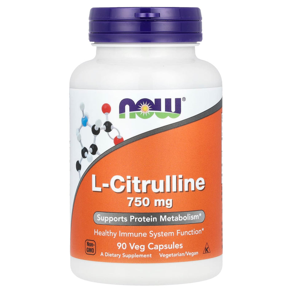 L-Citrulline, 750mg - 90 vcaps