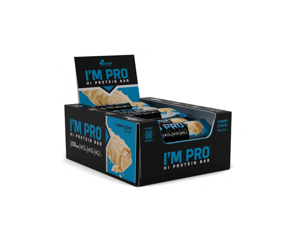 I'm Pro Protein Bar, Yummy Cookie - 15 x 40g - Olimp Nutrition