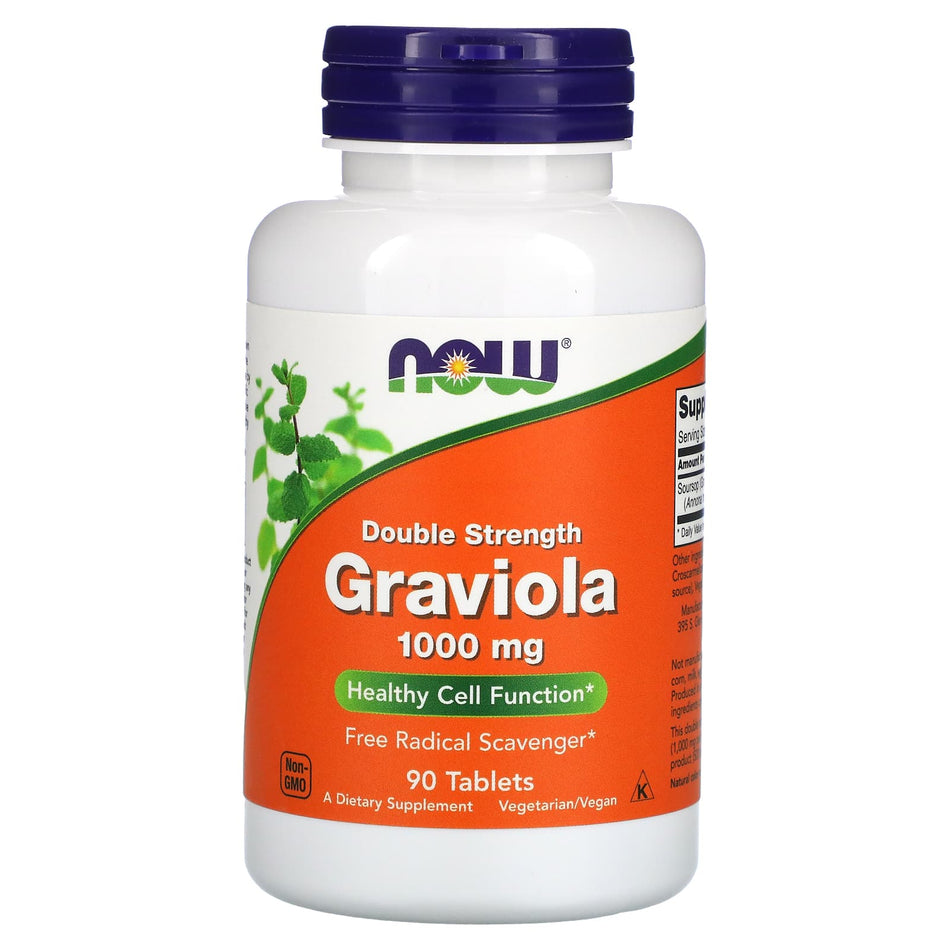 Graviola, 1000mg - 90 comprimidos