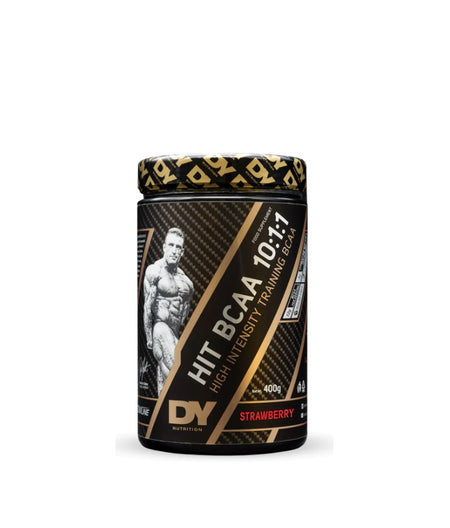 HIT BCAA 10:1:1, Strawberry (EAN 5949106122405) - 400 grams - Dorian Yates