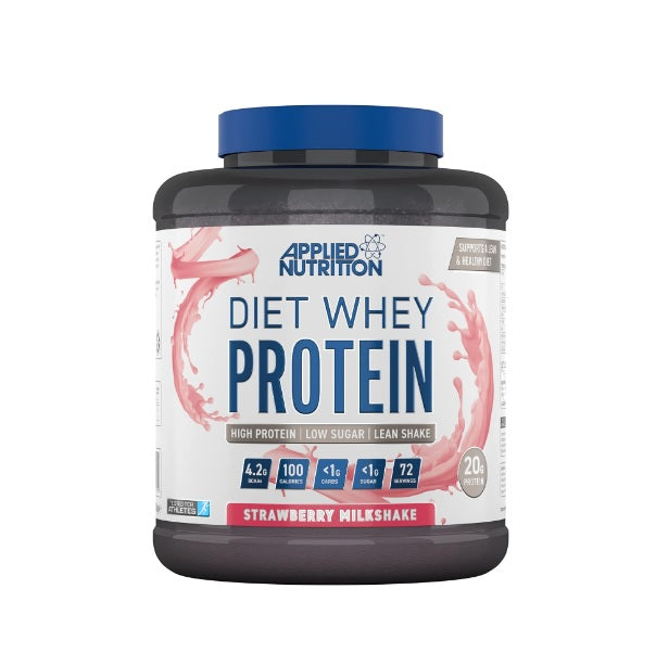 Diet Whey, Strawberry - 2000 grams - Applied Nutrition