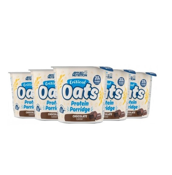 Critical Oats Protein Porridge, Chocolate - 12 x 60g (EAN 634158938955) - Applied Nutrition