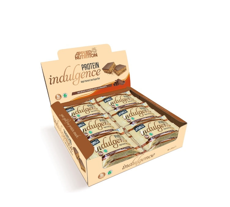 Protein Indulgence Bar, Milk Chocolate Caramel - 12 x 50g - Applied Nutrition