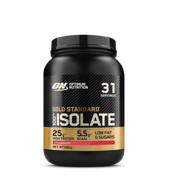 Gold Standard 100% Isolate, Strawberry - 930 grams - Optimum Nutrition