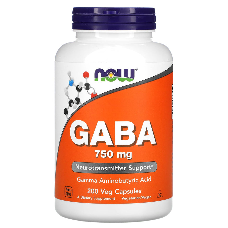 GABA, 750 mg - 200 capsule