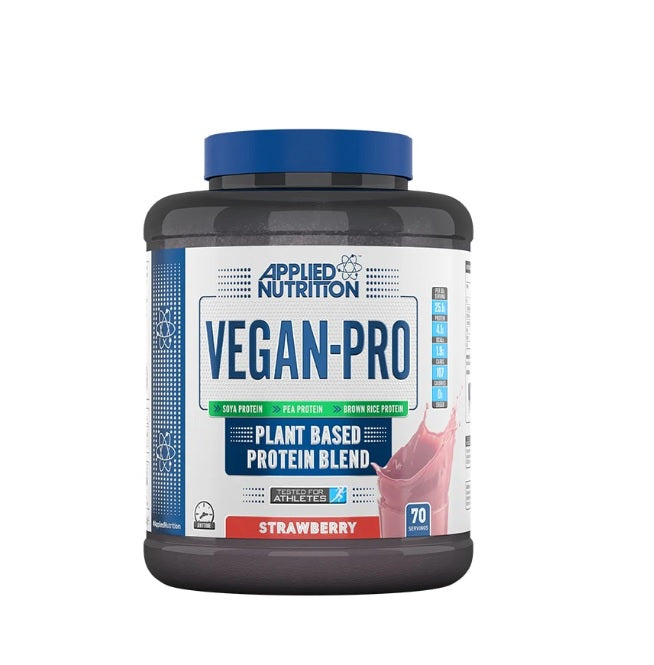 Vegan-Pro, Strawberry - 2100 grams - Applied Nutrition