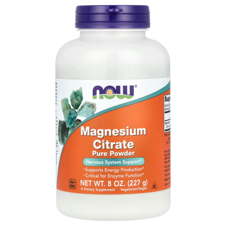 Magnesium Citrate, Pure Powder - 227 grams