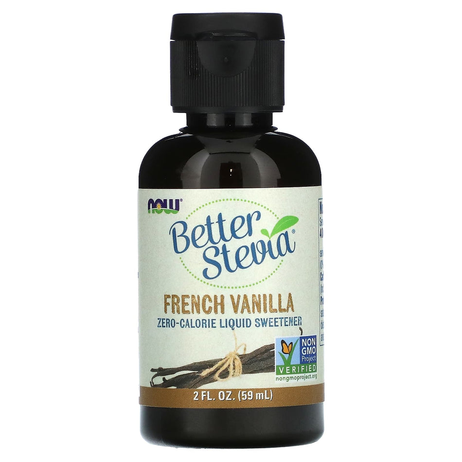 Mejor Stevia Líquido, Vainilla Francesa - 59 ml.
