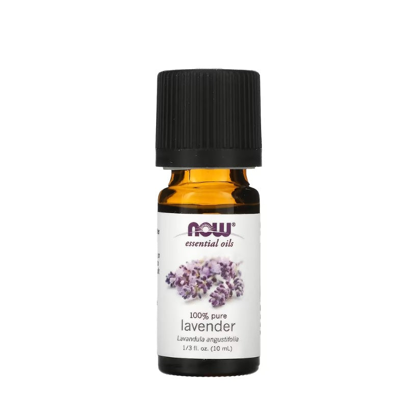 Essential Oil, Lavender Oil 100% Pure - 10 ml. - Now Foods