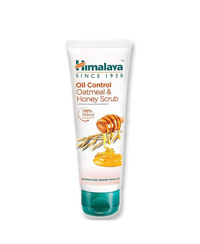 Oil Control Oatmeal &amp; Honey Scrub - 75 ml. - Himalaya