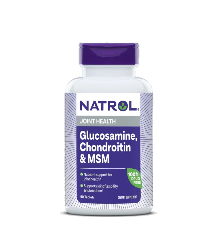 Glucosamine Chondroitin MSM - 90 tablets - Natrol