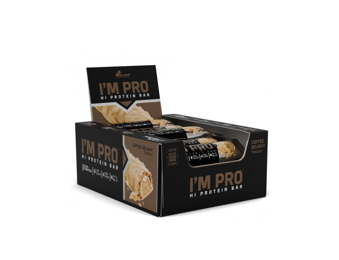 I'm Pro Protein Bar, Coffee Delight - 15 x 40g - Olimp Nutrition